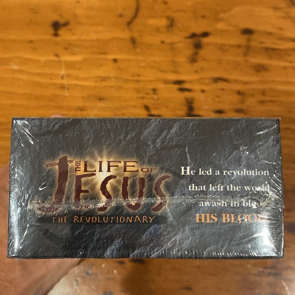NWT sealed box set The Life of Jesus The Revolutionary VHS NIB - Picture 7 of 8